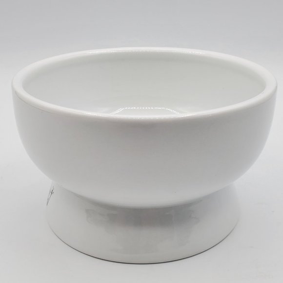 Neco Ichi Raised Cat Water Bowl, Cat, Ceramic, Paw Prints and Cat Silhouette - Picture 5 of 9